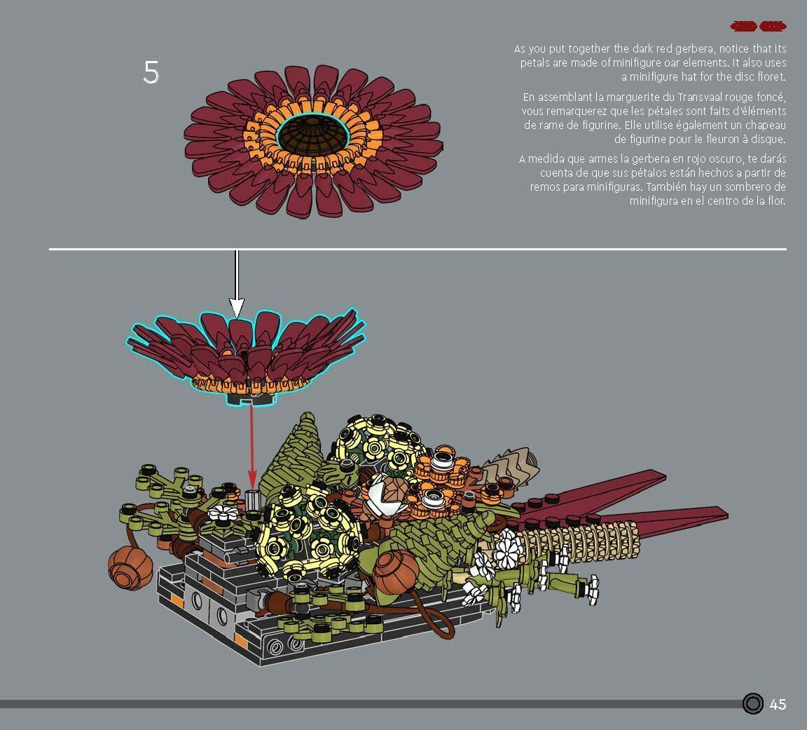 TwindBricks3D - 10314 Dried Flower Centerpiece 3D print model_40