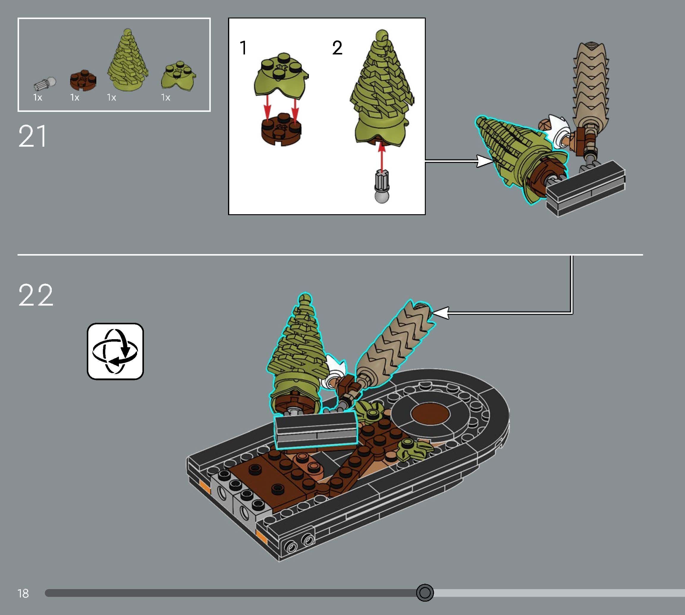 TwindBricks3D - 10314 Dried Flower Centerpiece 3D print model_13
