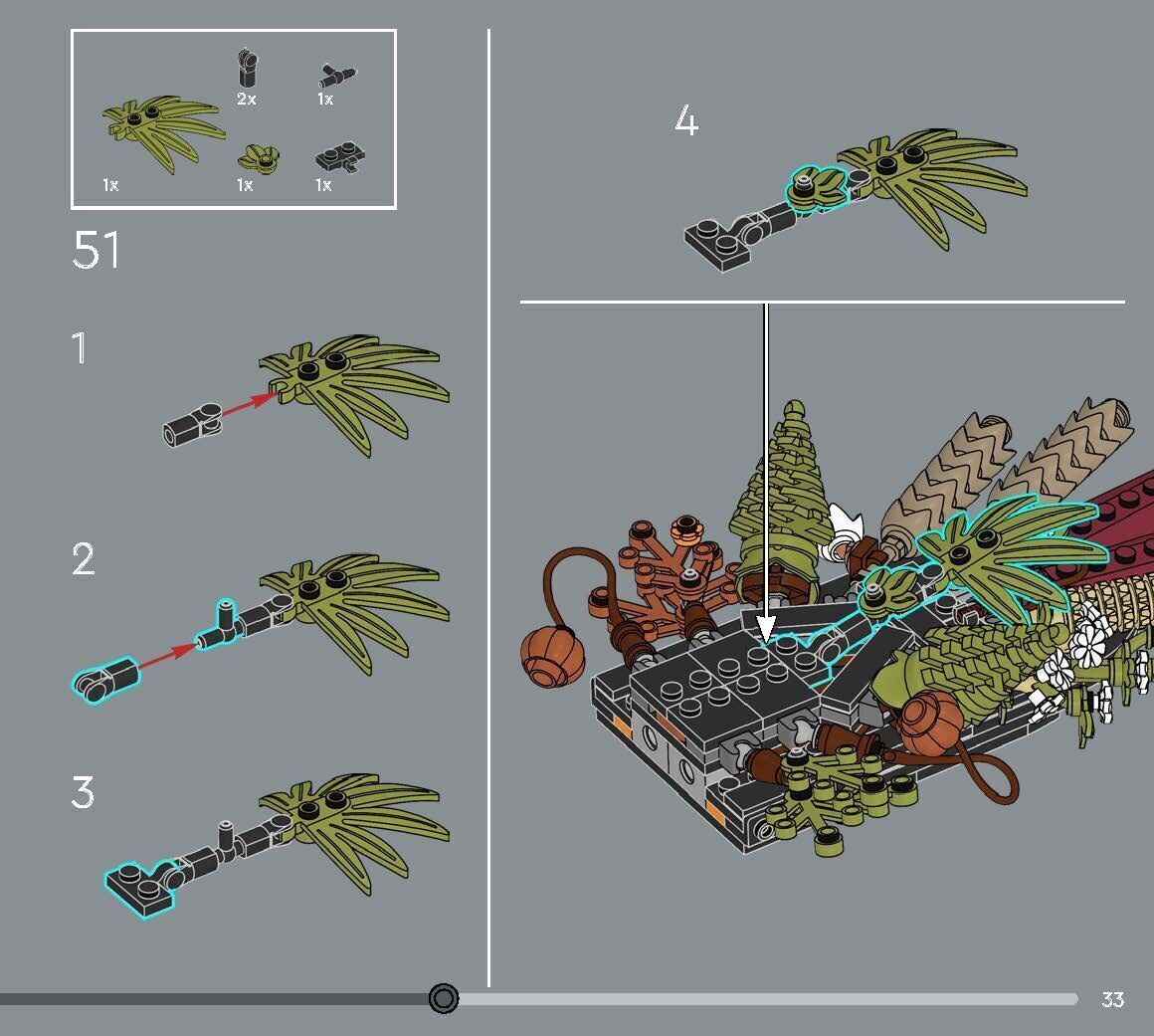 TwindBricks3D - 10314 Dried Flower Centerpiece 3D print model_28