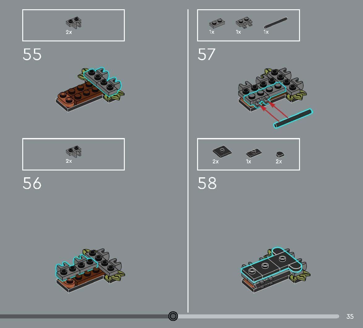 TwindBricks3D - 10314 Dried Flower Centerpiece 3D print model_30