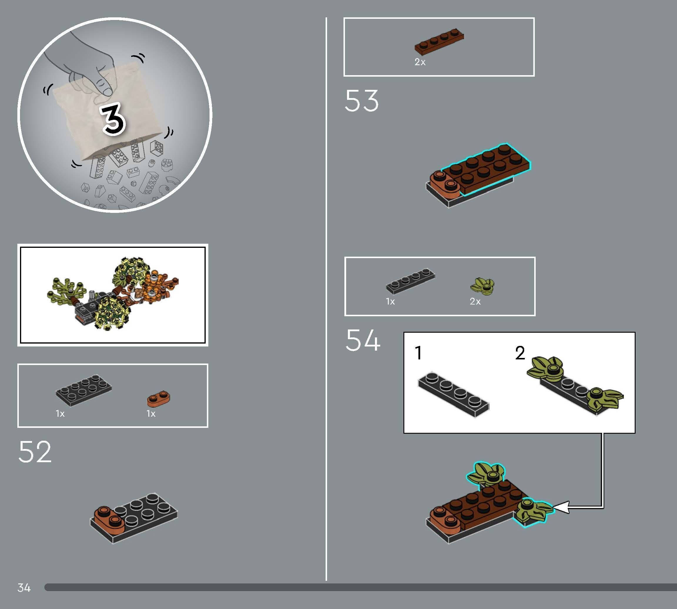 TwindBricks3D - 10314 Dried Flower Centerpiece 3D print model_29