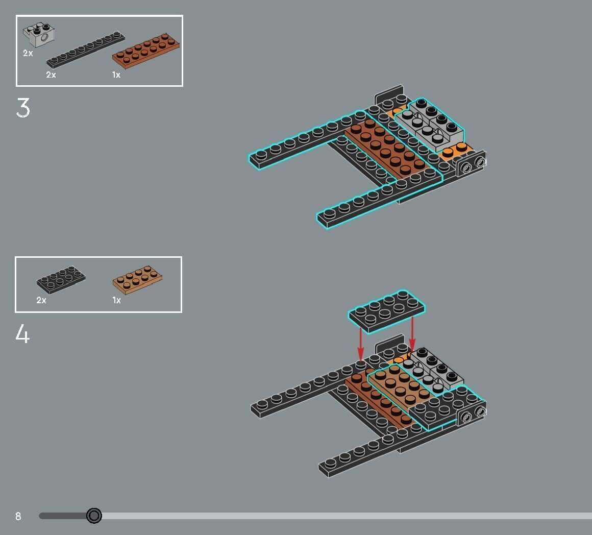 TwindBricks3D - 10314 Dried Flower Centerpiece 3D print model_3