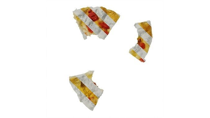 Anydrafts Bitten pizza slices 03 Texture