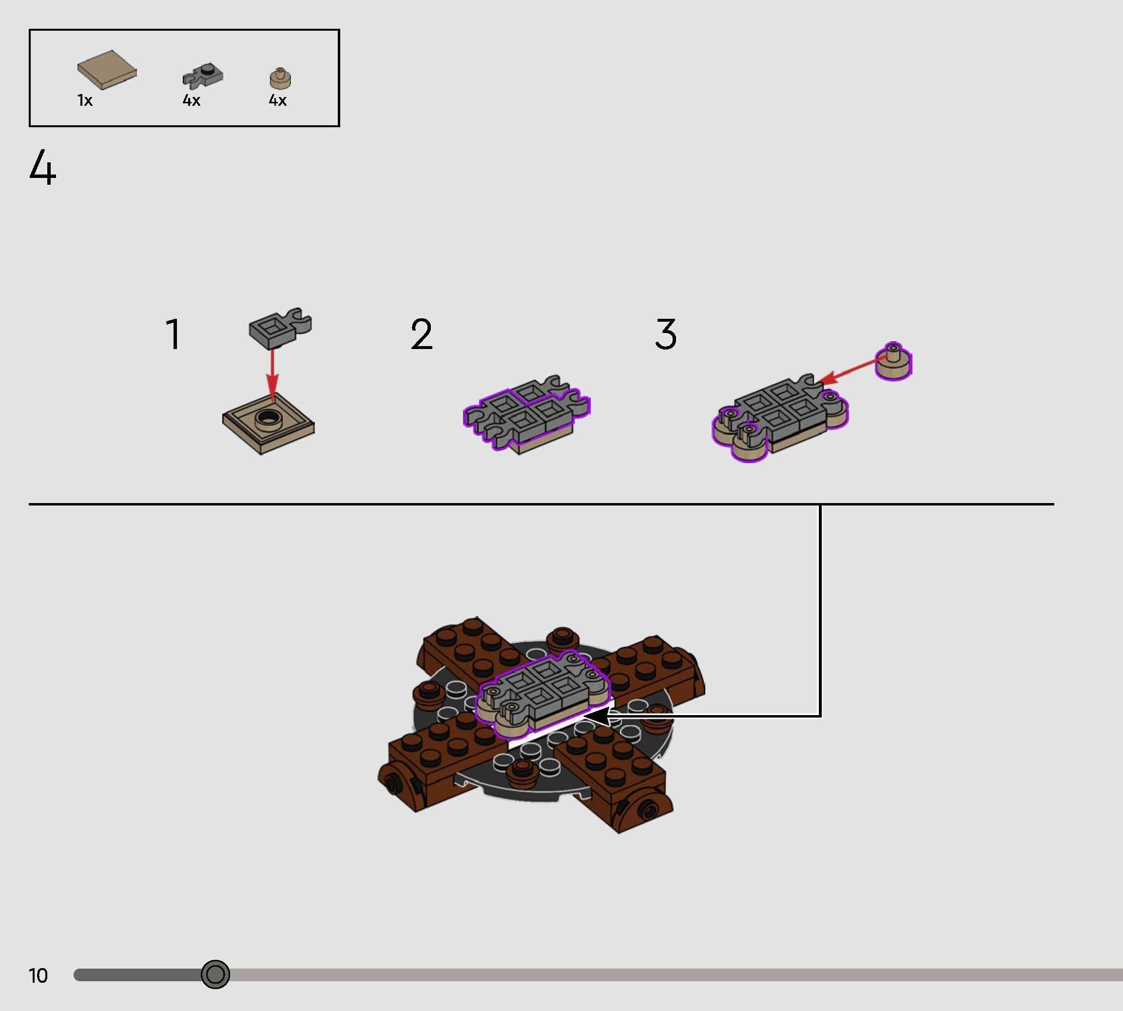 TwindBricks3D - 10368 Chrysanthemum 3D print model_4