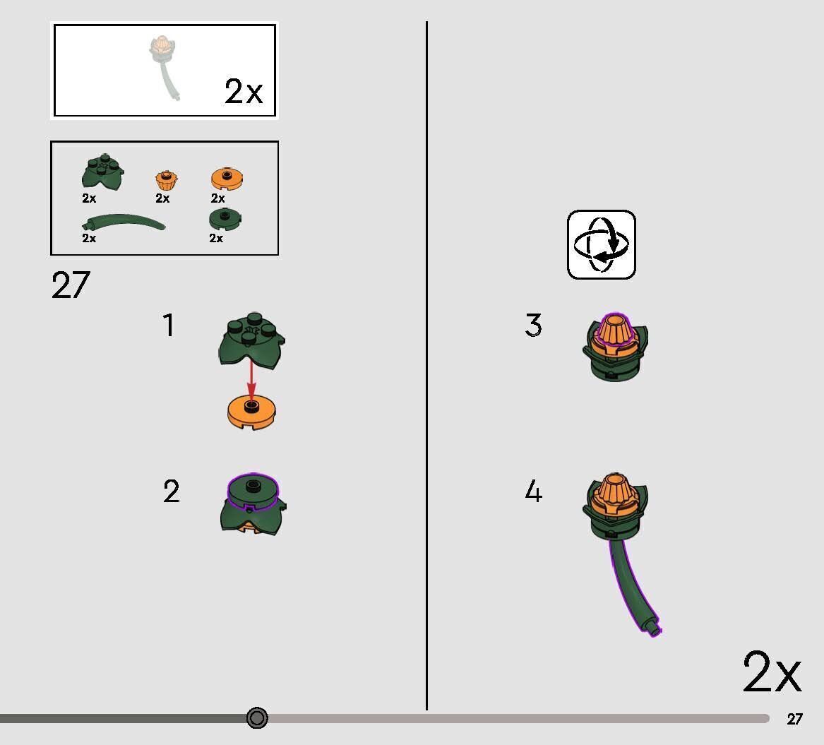 TwindBricks3D - 10368 Chrysanthemum 3D print model_21