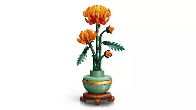 TwindBricks3D - 10368 Chrysanthemum
