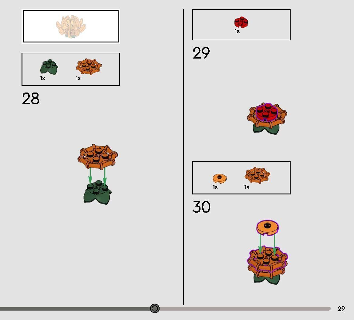 TwindBricks3D - 10368 Chrysanthemum 3D print model_23