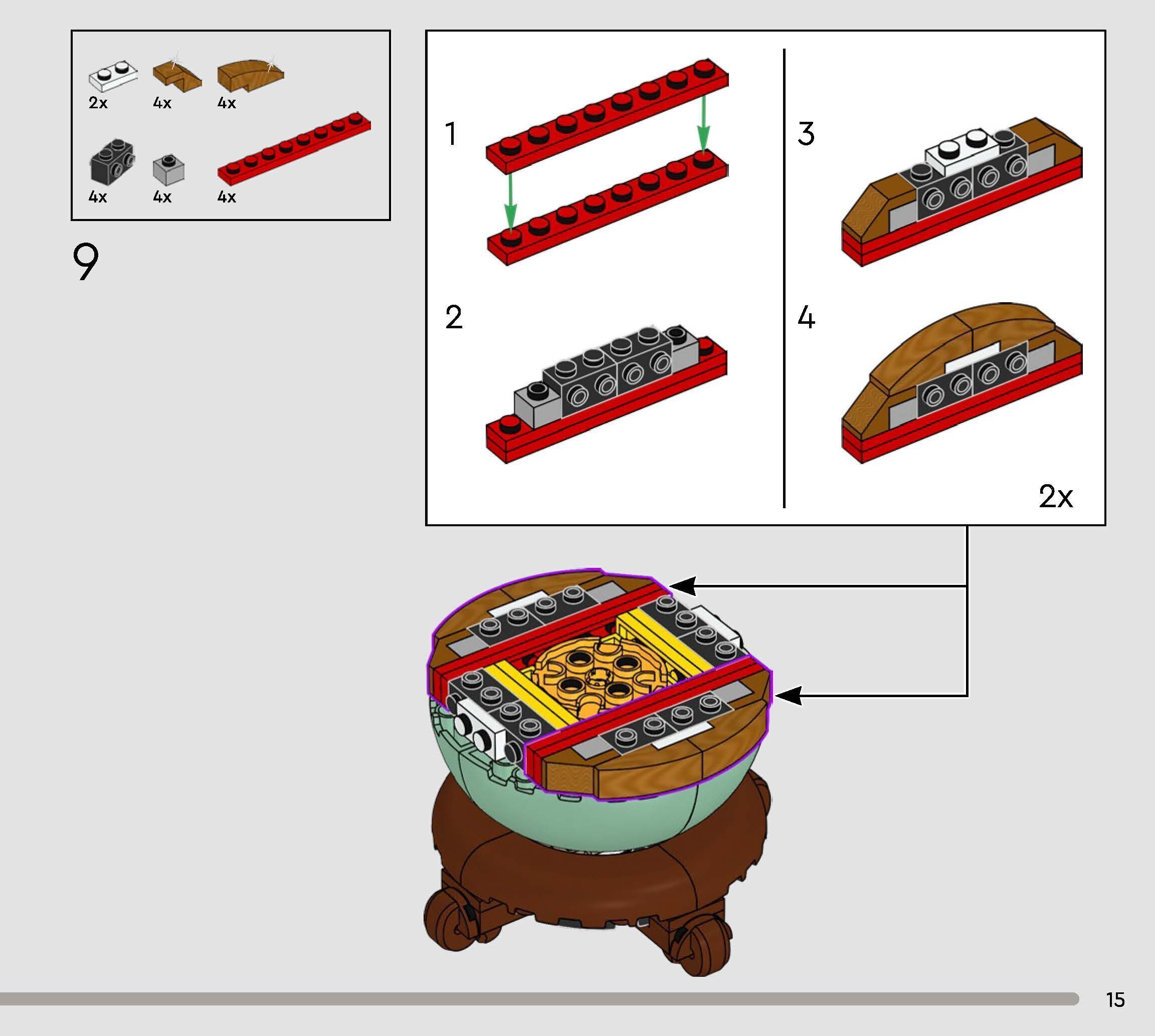 TwindBricks3D - 10368 Chrysanthemum 3D print model_9