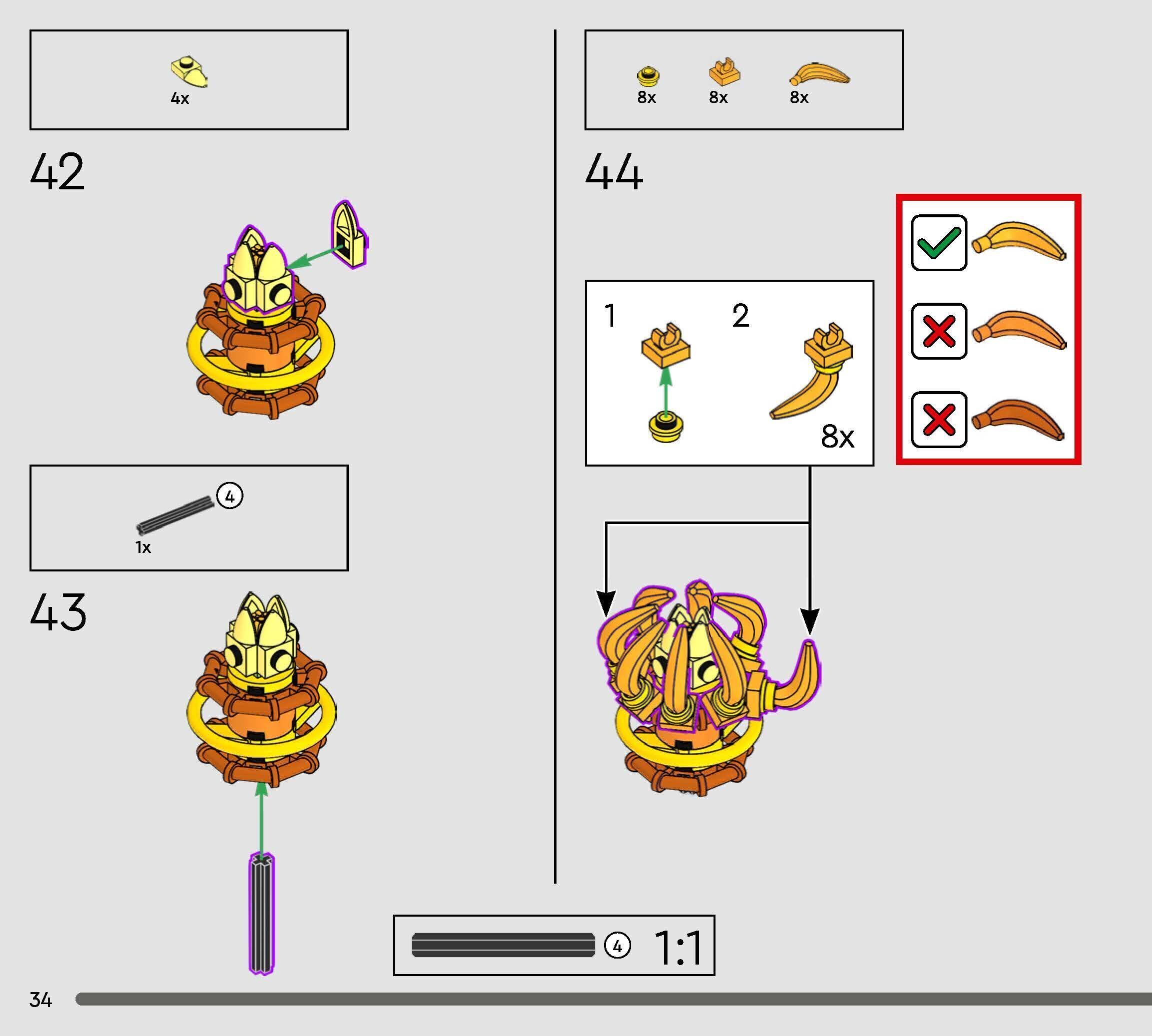 TwindBricks3D - 10368 Chrysanthemum 3D print model_28
