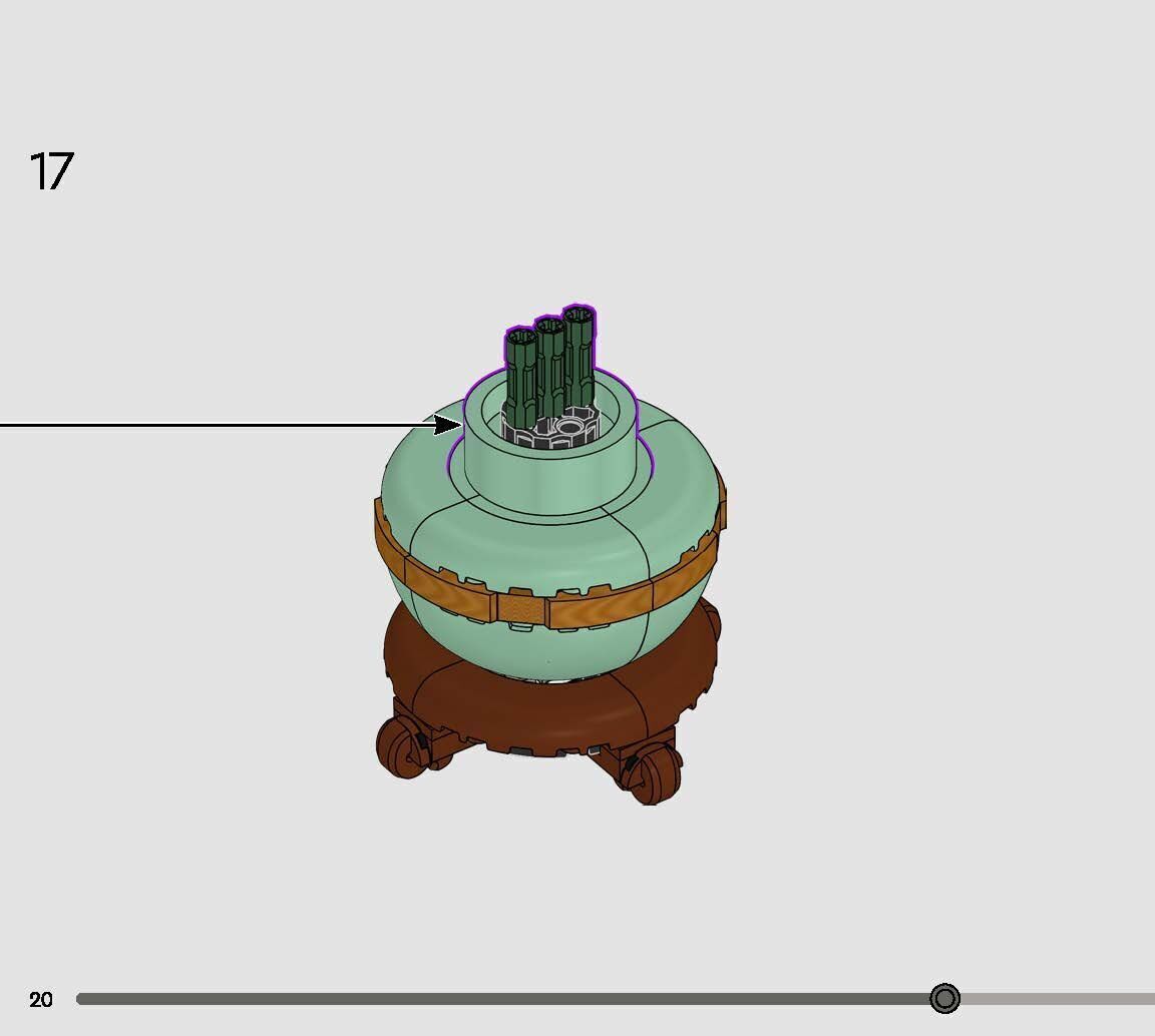 TwindBricks3D - 10368 Chrysanthemum 3D print model_14