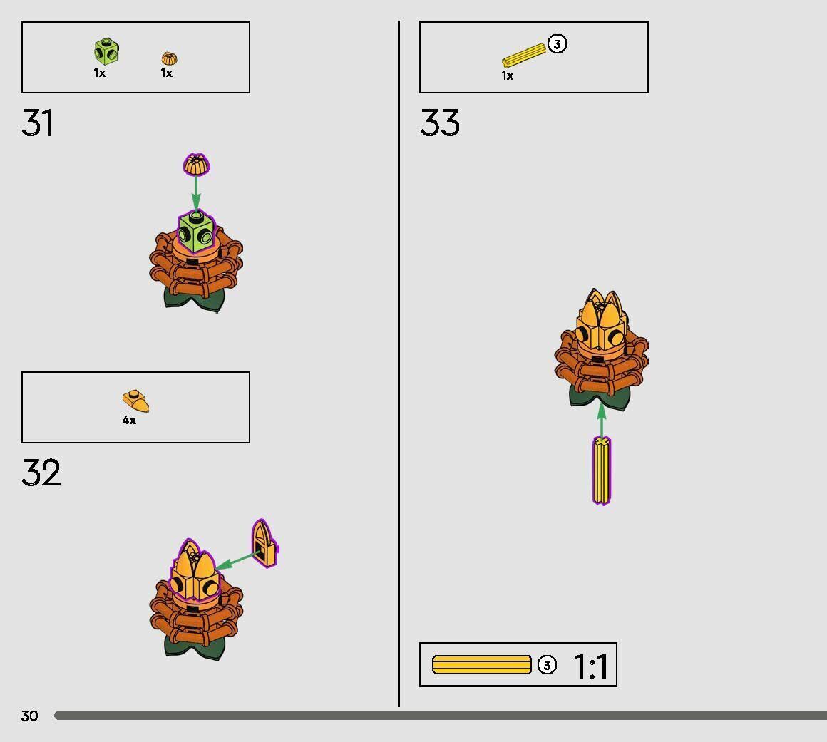 TwindBricks3D - 10368 Chrysanthemum 3D print model_24