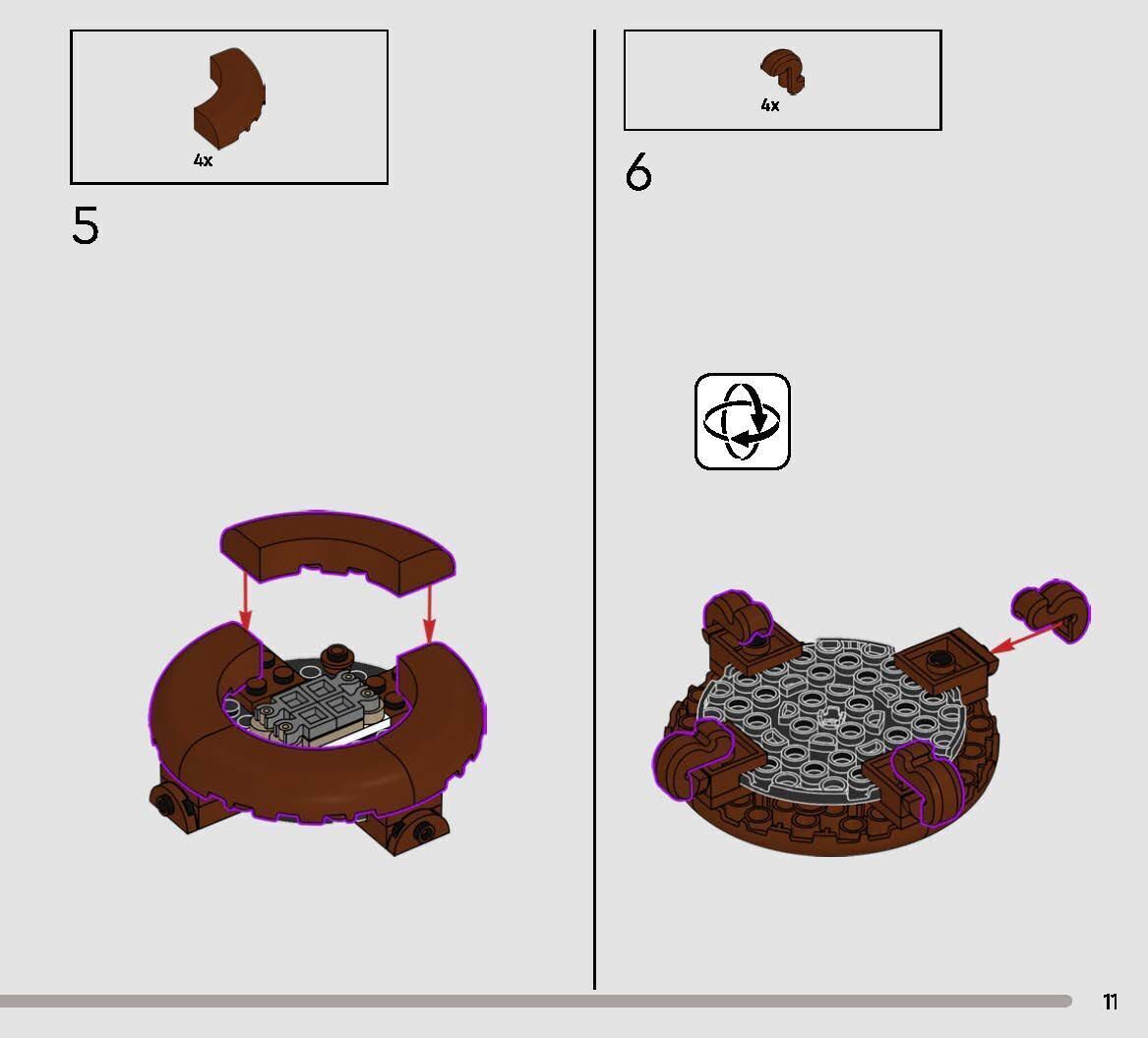 TwindBricks3D - 10368 Chrysanthemum 3D print model_5