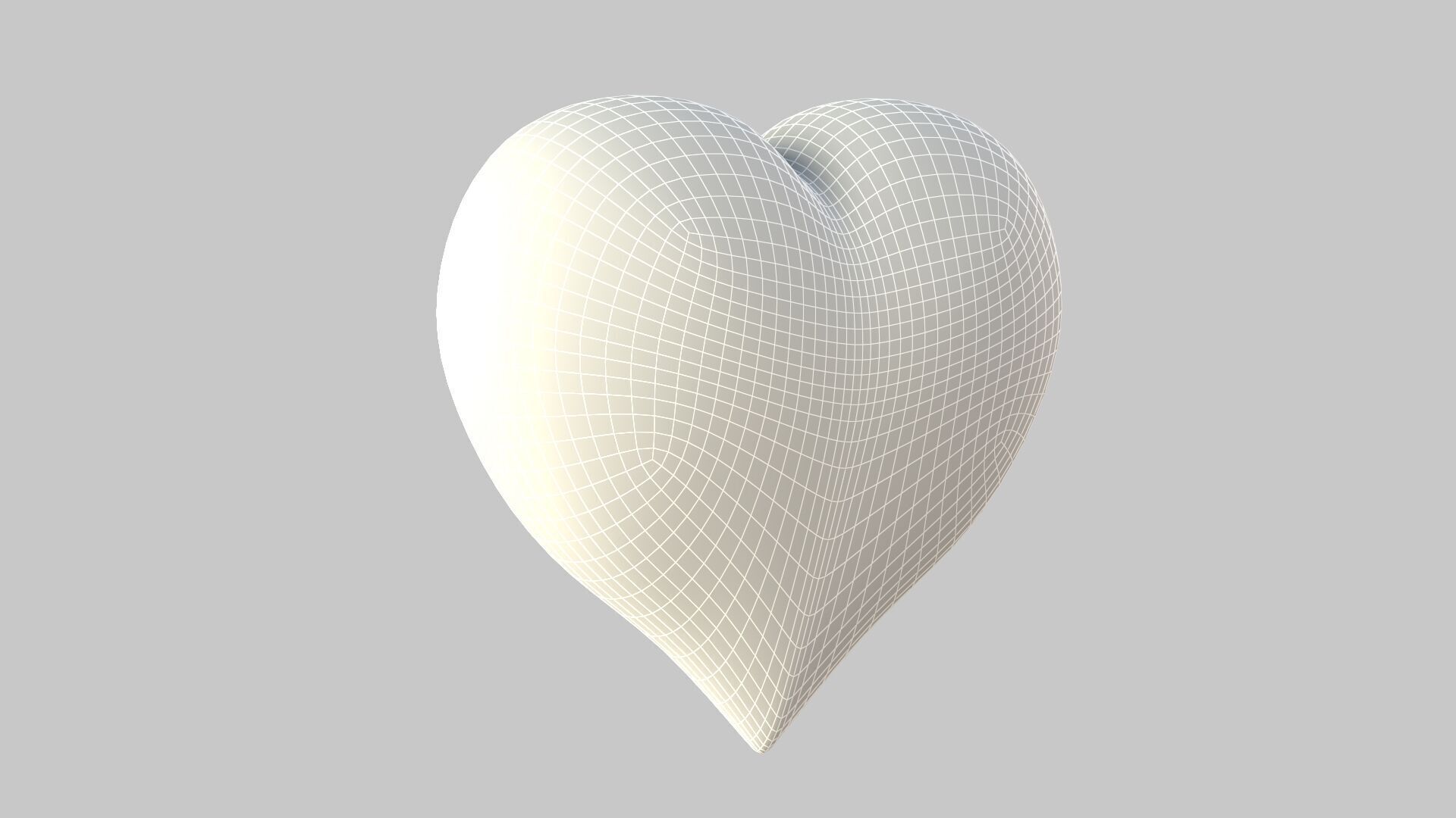 Heart icon v 25 3D model_6