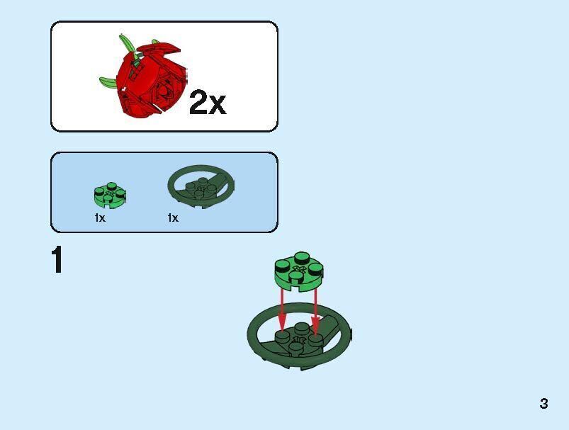 TwindBricks3D - 40460 Roses 3D print model_2