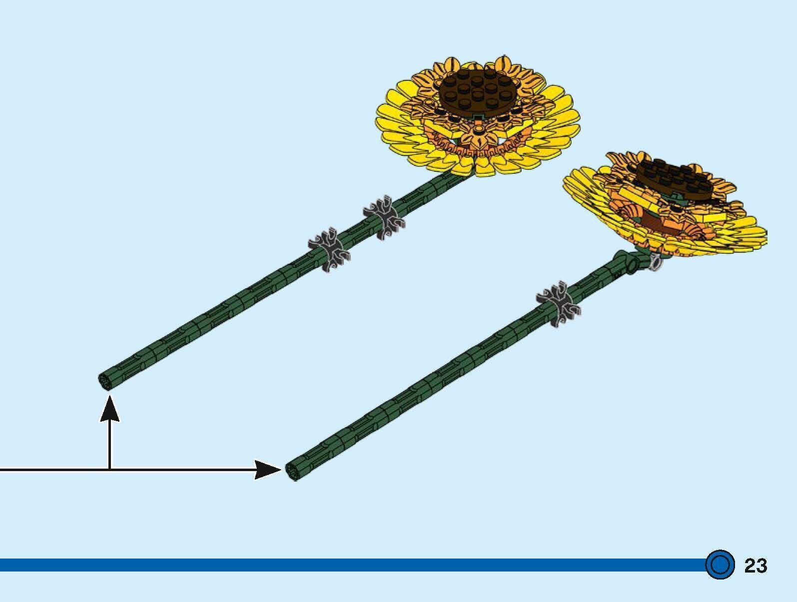 TwindBricks3D - 40524 Sunflowers 3D print model_43