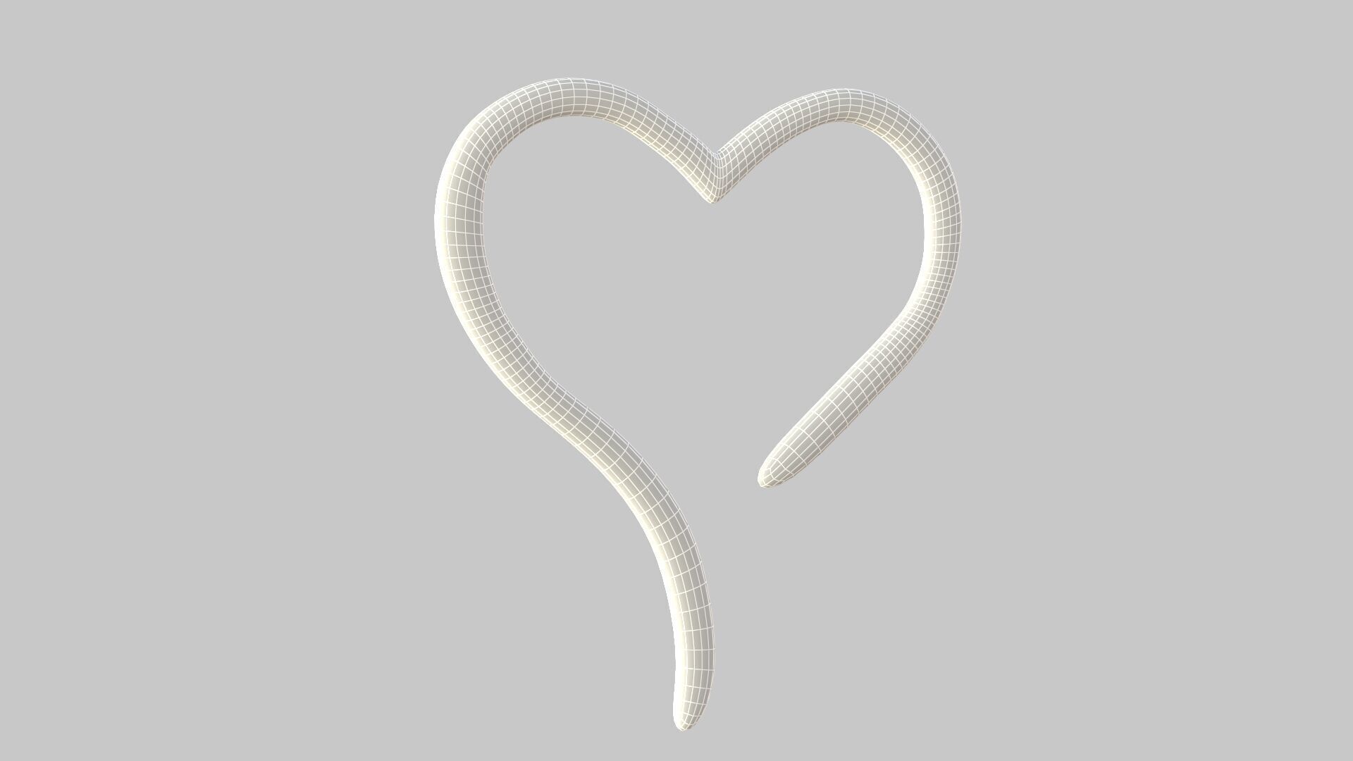 Heart icon v 28 3D model_7