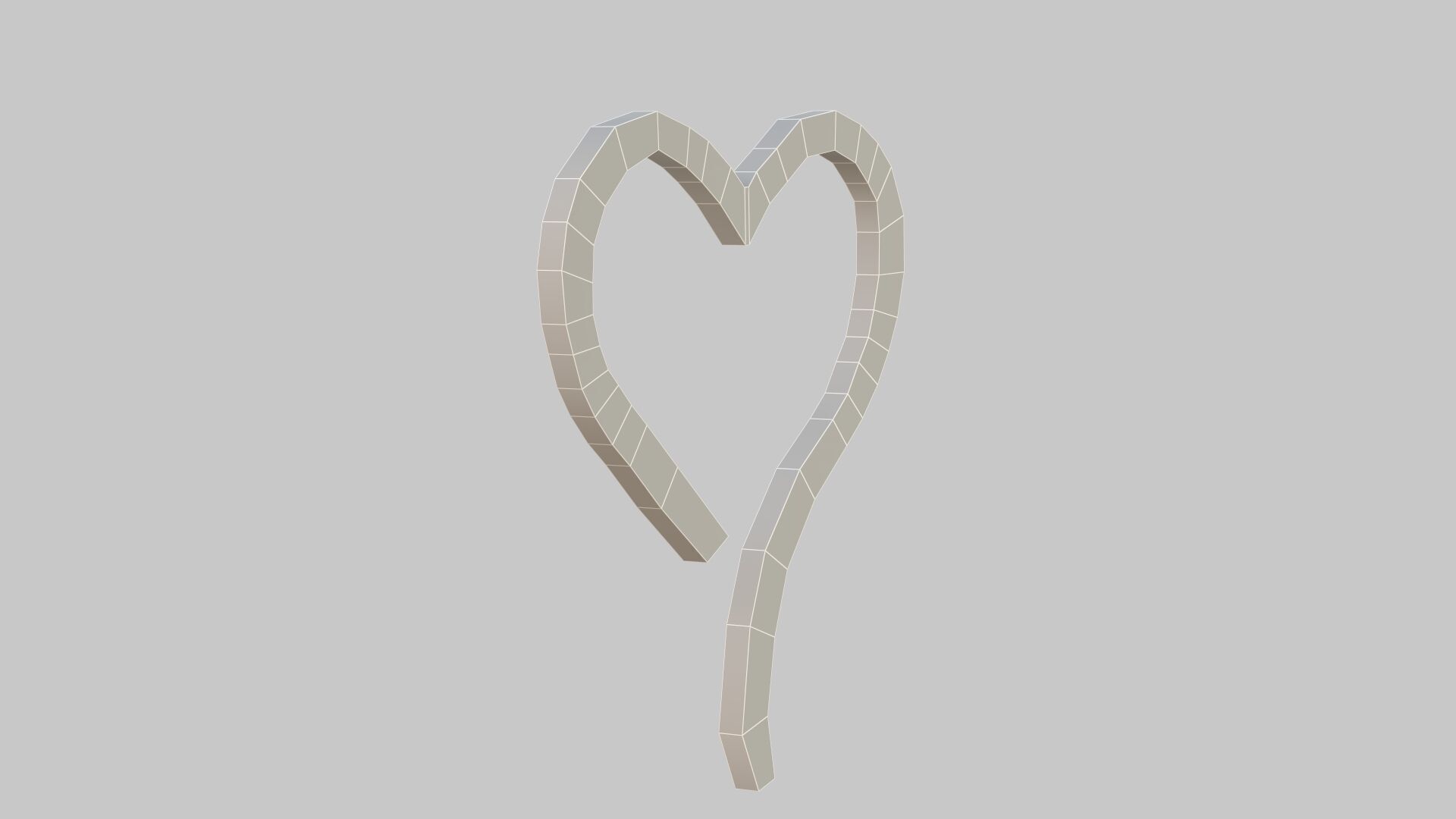 Heart icon v 28 3D model_10