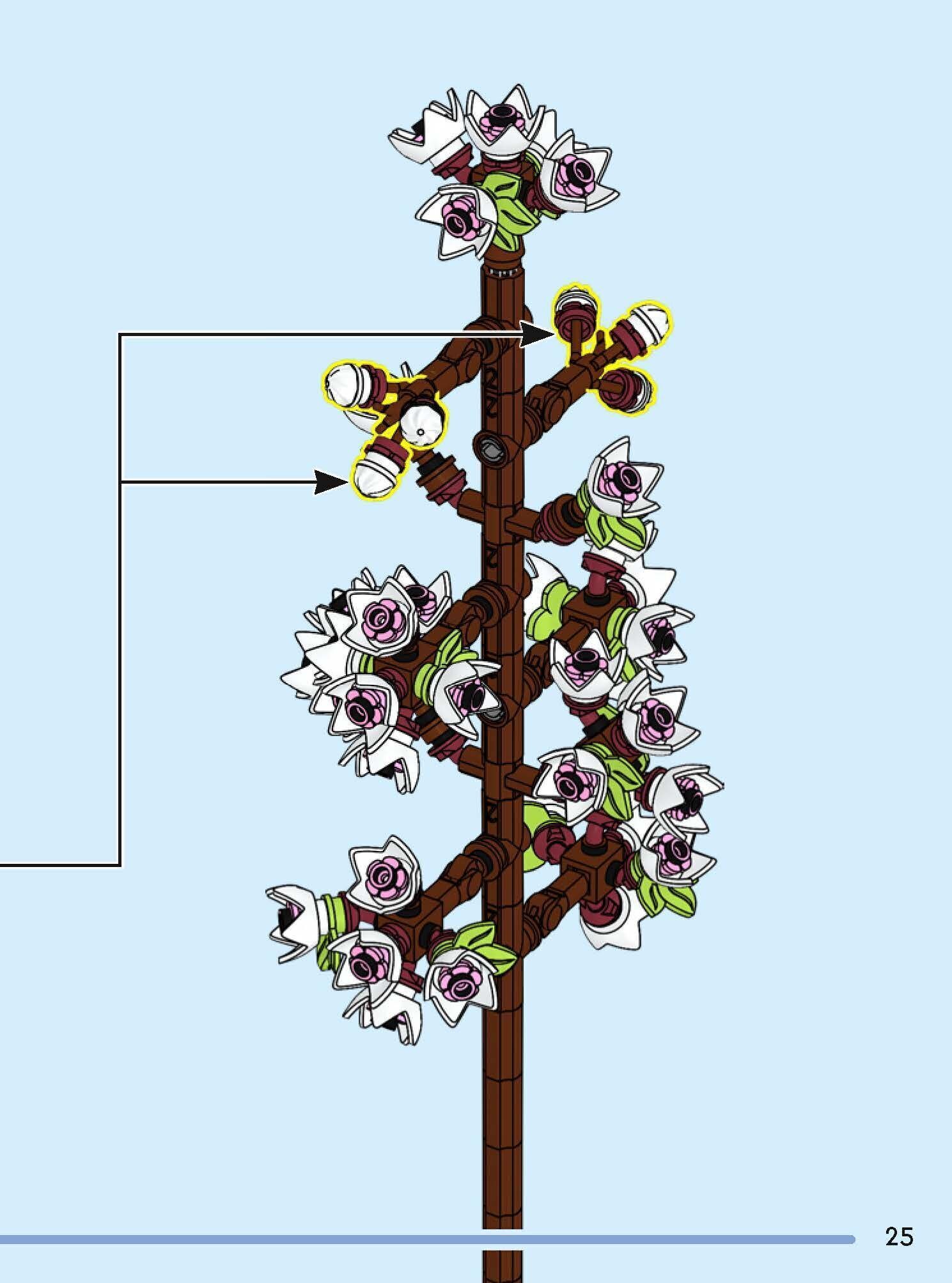 TwindBricks3D - 40725 Cherry Blossoms 3D print model_23