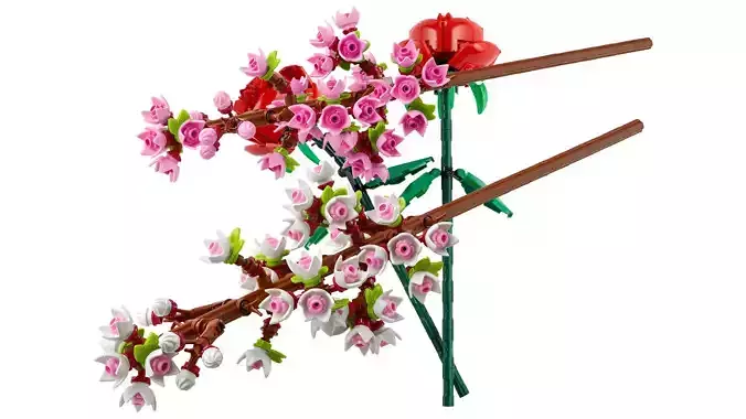 TwindBricks3D - 40725 Cherry Blossoms