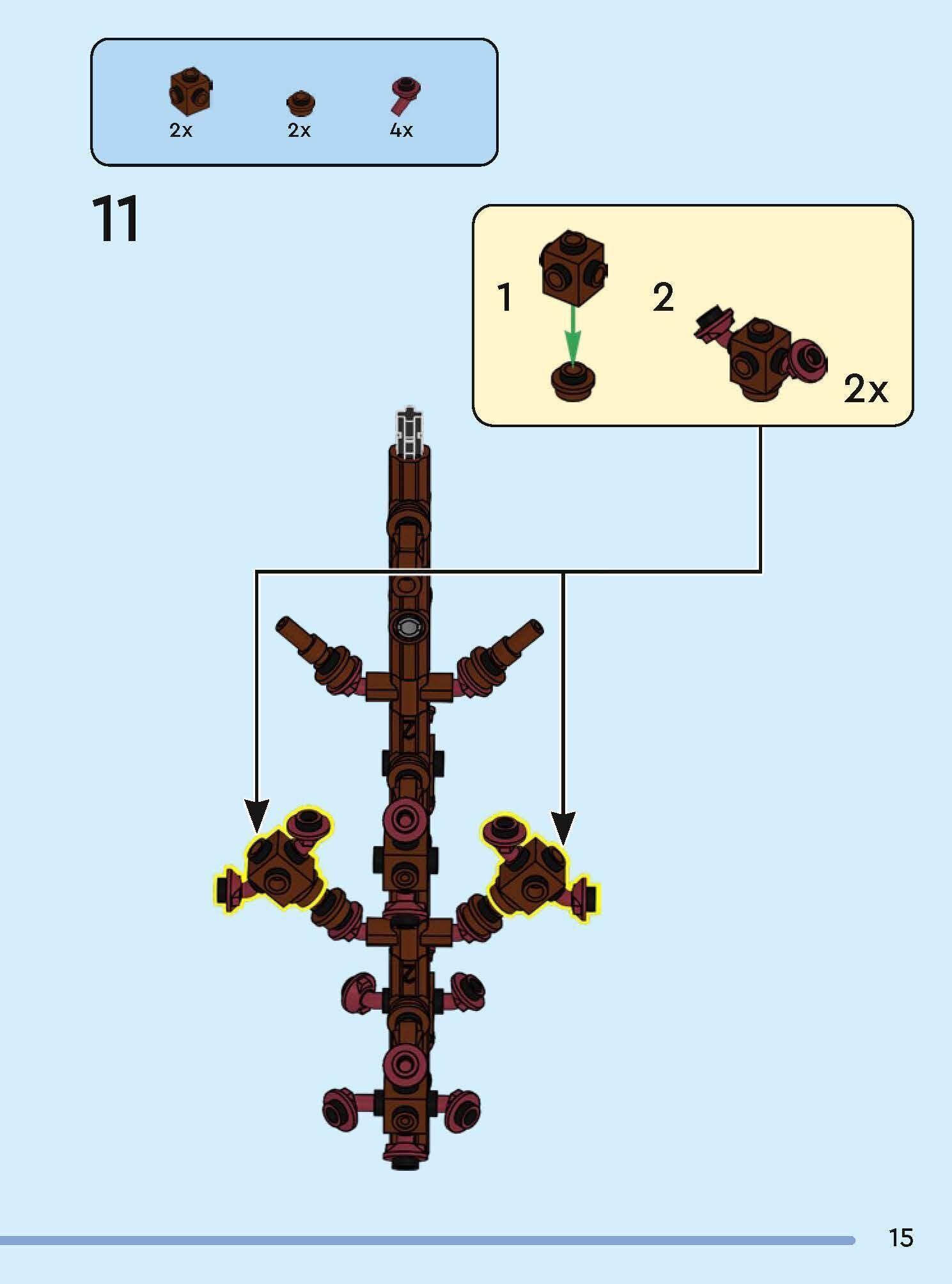 TwindBricks3D - 40725 Cherry Blossoms 3D print model_13