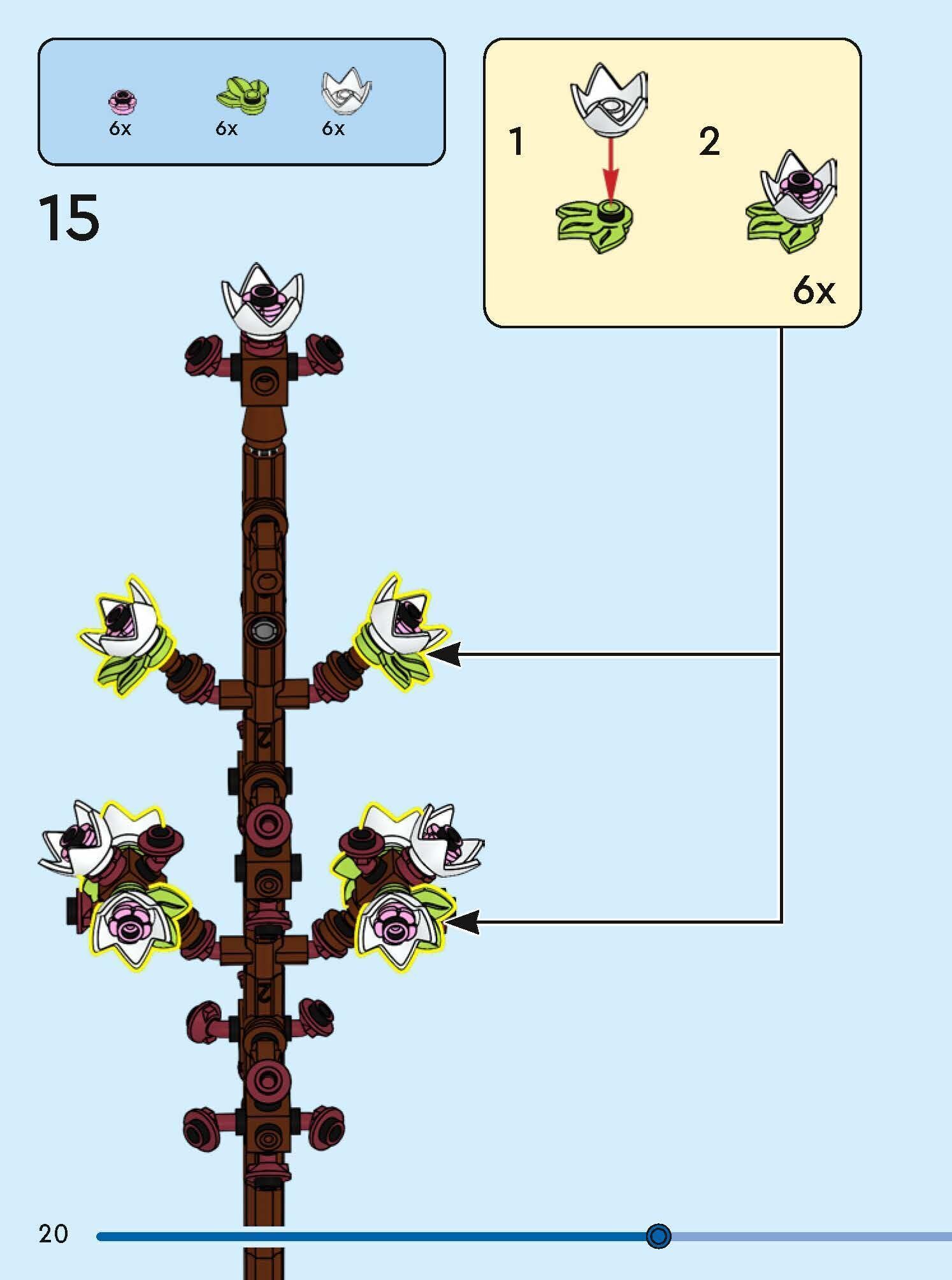 TwindBricks3D - 40725 Cherry Blossoms 3D print model_18