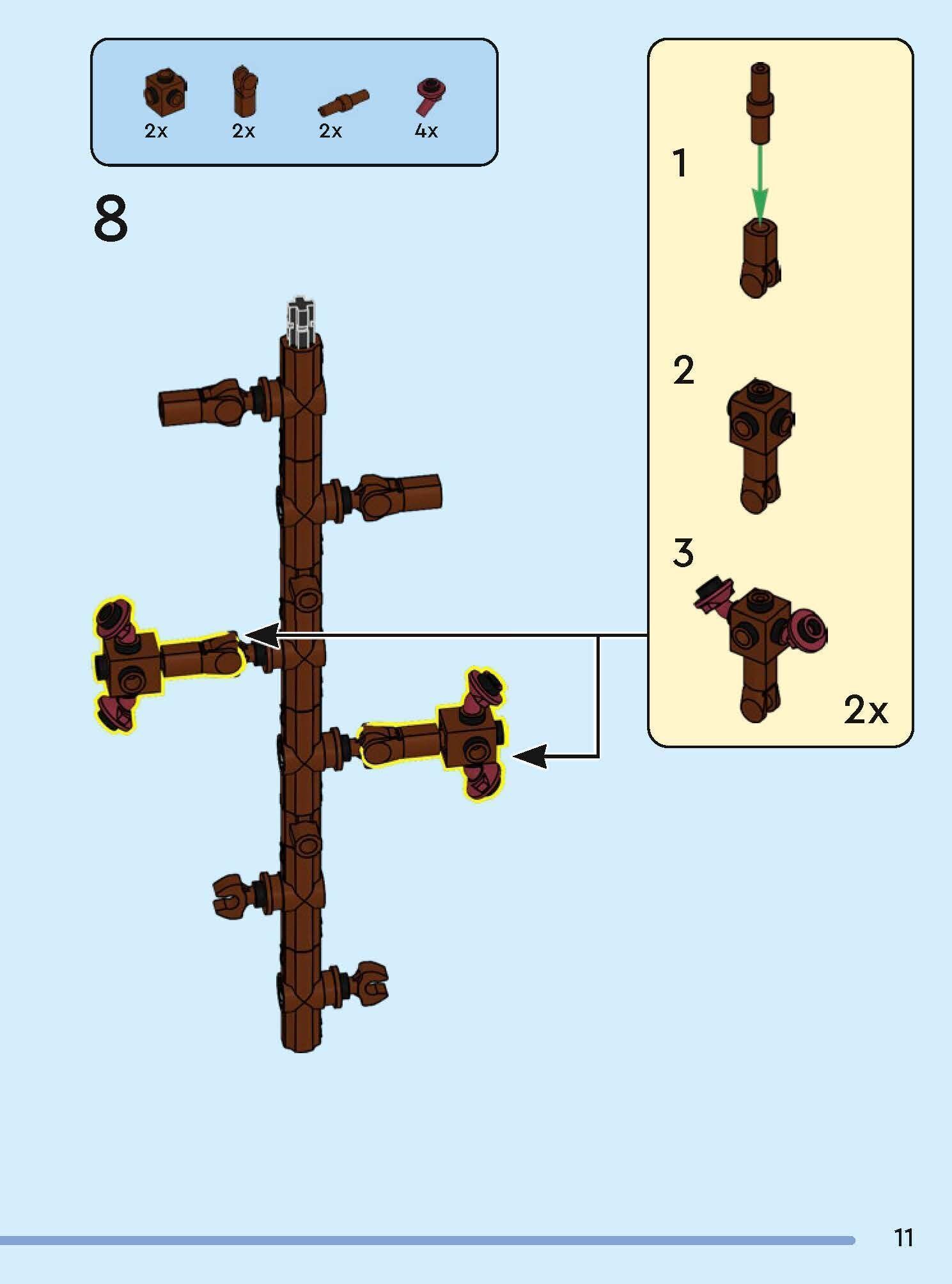TwindBricks3D - 40725 Cherry Blossoms 3D print model_9