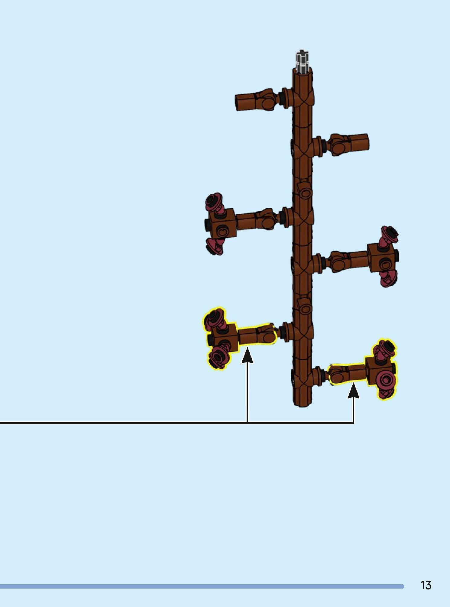 TwindBricks3D - 40725 Cherry Blossoms 3D print model_11