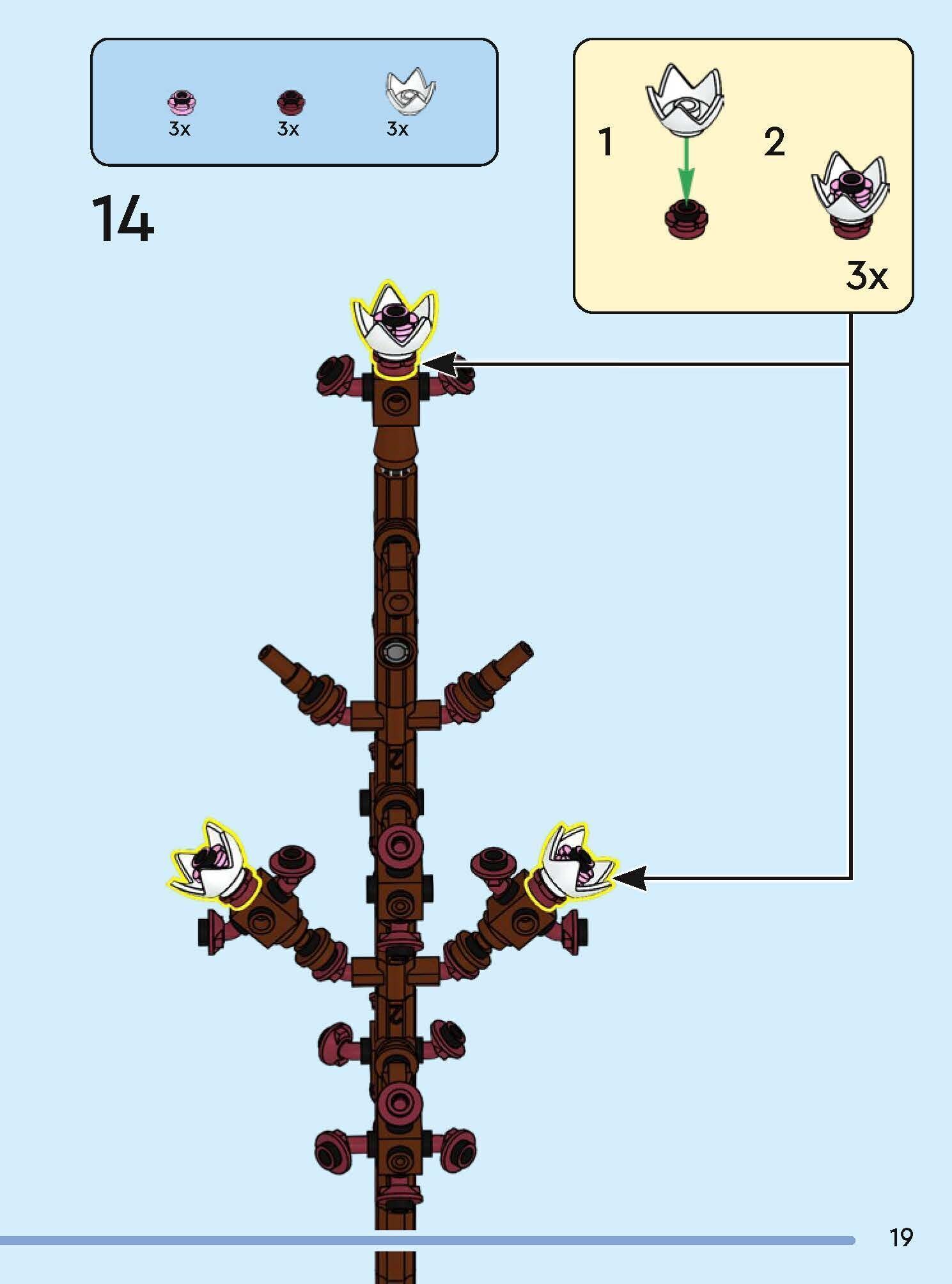 TwindBricks3D - 40725 Cherry Blossoms 3D print model_17