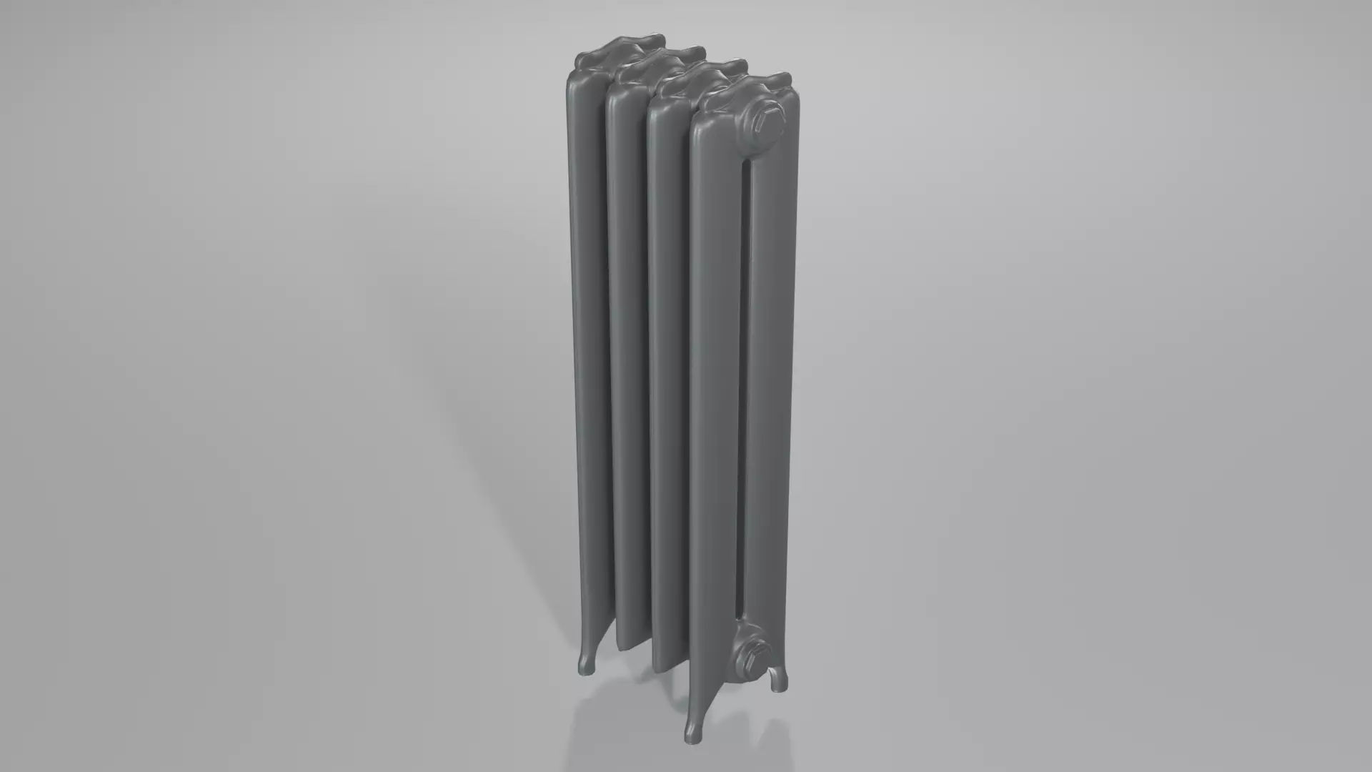 Epoca Cast Iron Radiator 2C4 3D model_0