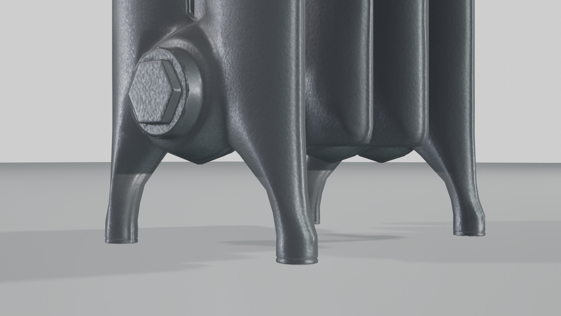 Epoca Cast Iron Radiator 2C4 3D model_5