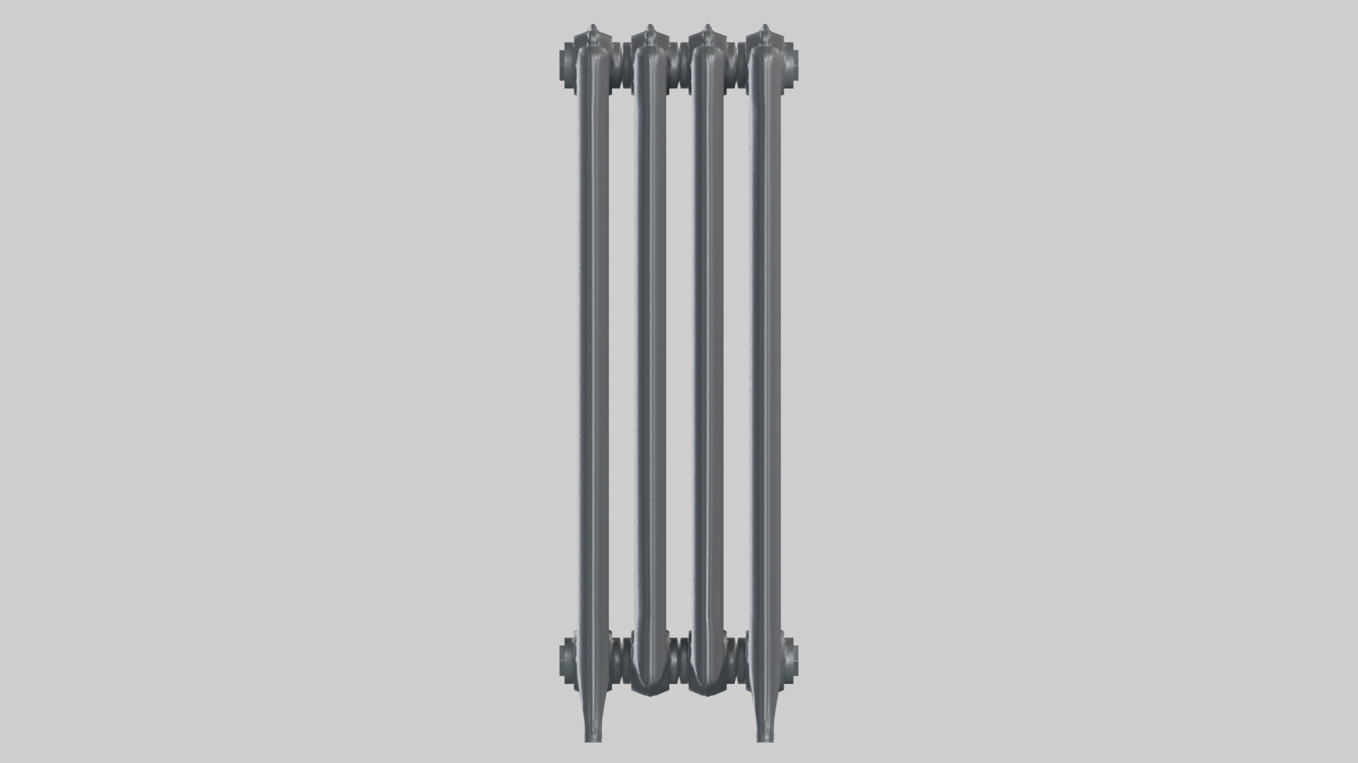 Epoca Cast Iron Radiator 2C4 3D model_3
