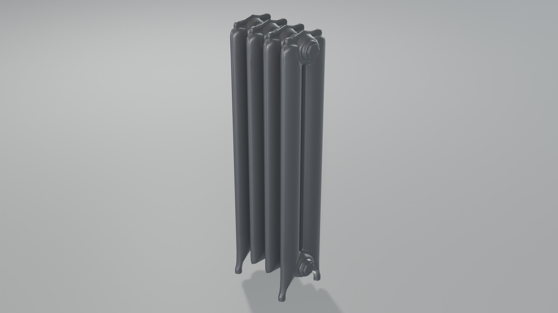 Epoca Cast Iron Radiator 2C4 3D model_1