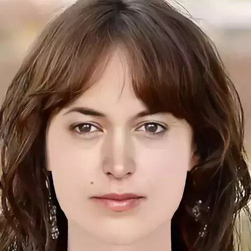 Vimala Pons Head - No Hair - Low poly head for game