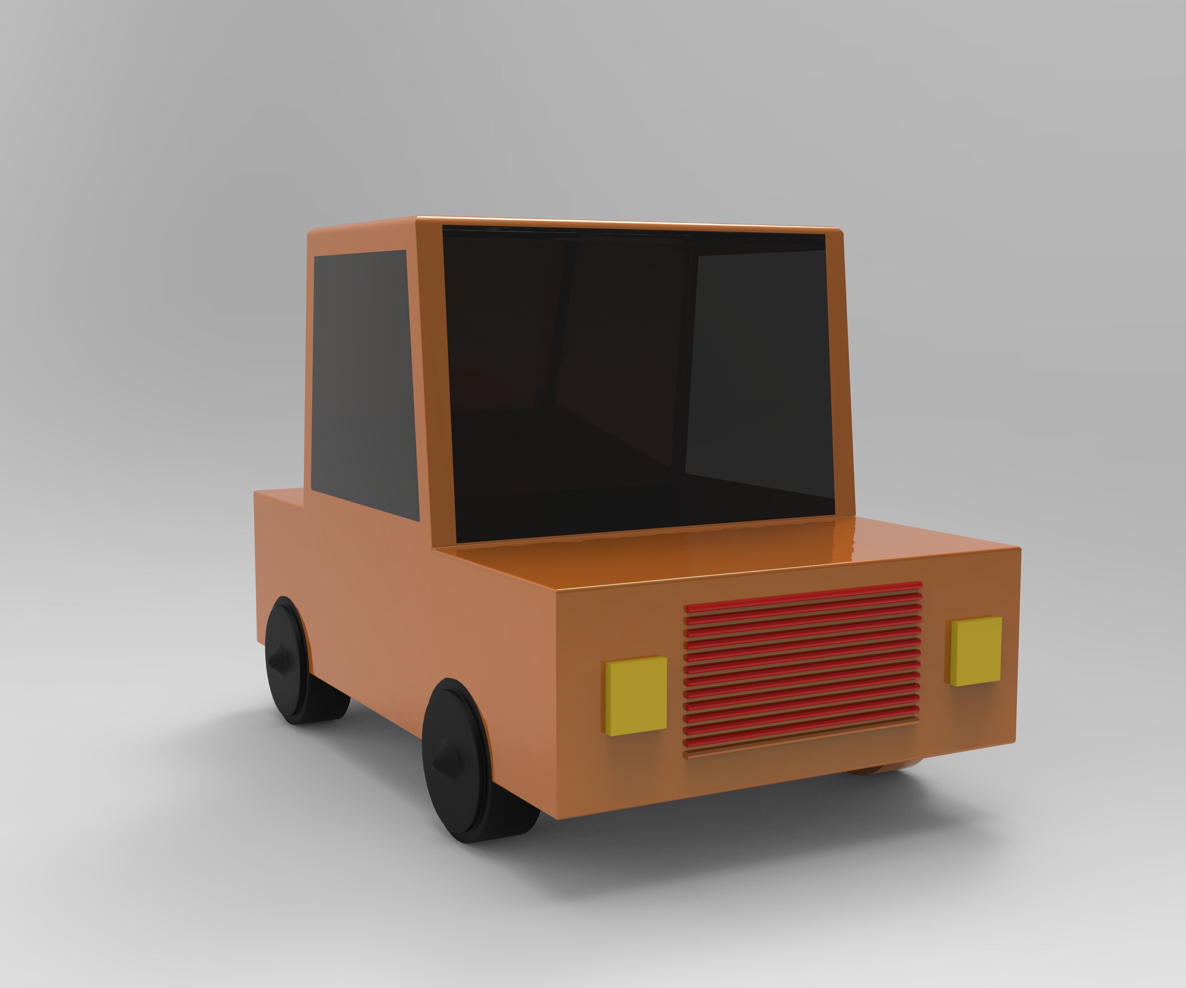 Low Poly Emergency  Utility Vehicles Pack 3D Model Collection Low-poly 3D model_5