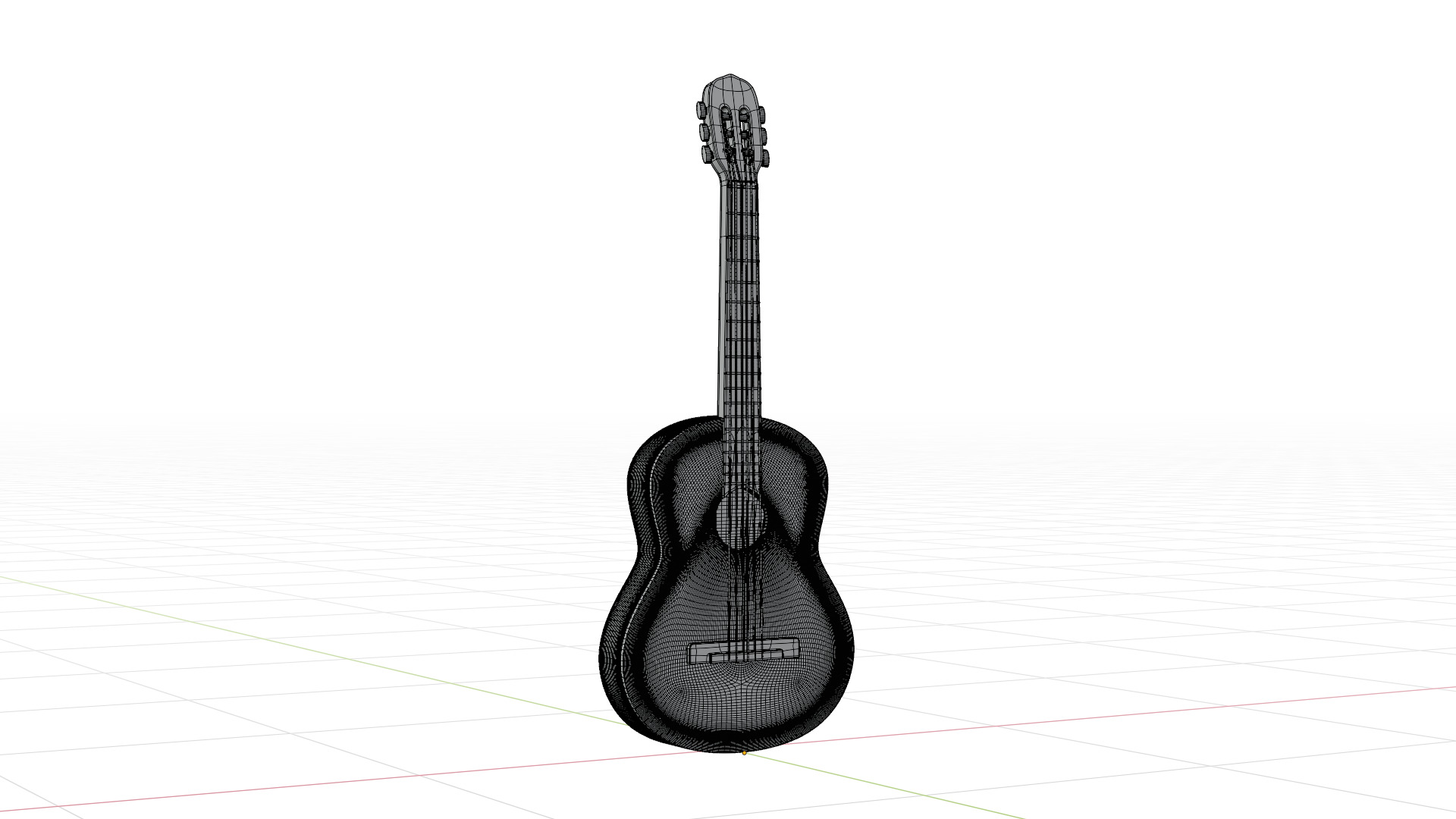 3d Guitar 3D model_24