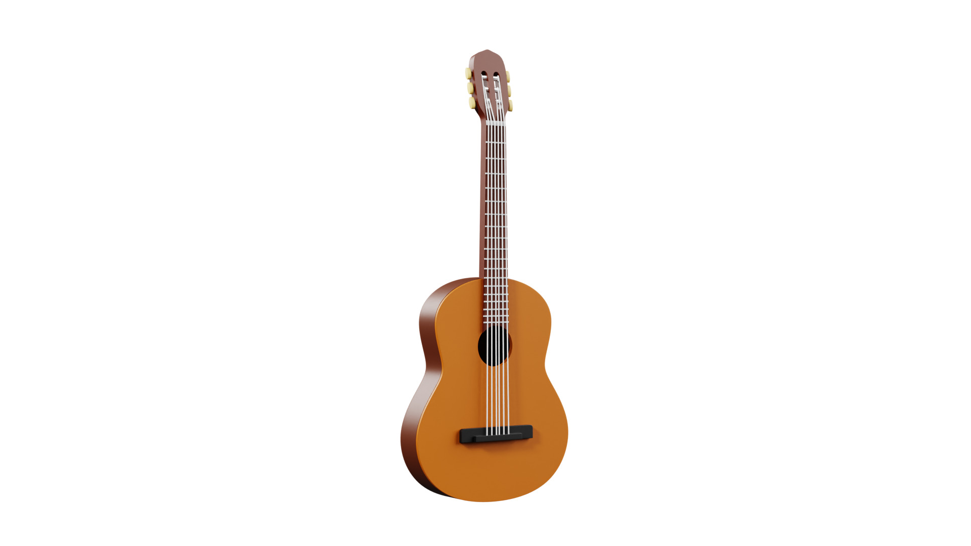 3d Guitar 3D model_22