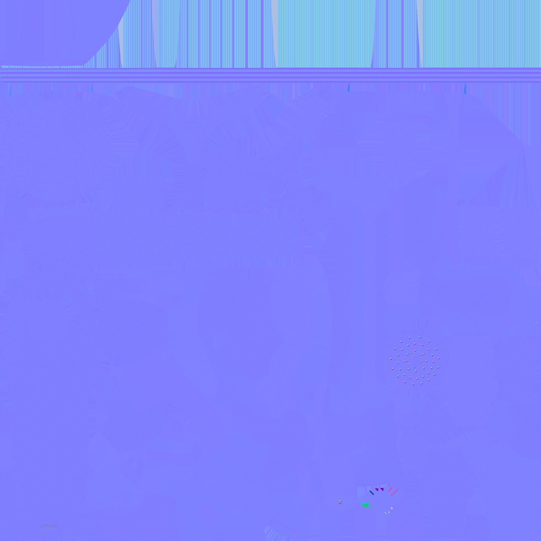 Low-Poly Japanese Shower Faucet Set Low-poly 3D model_22