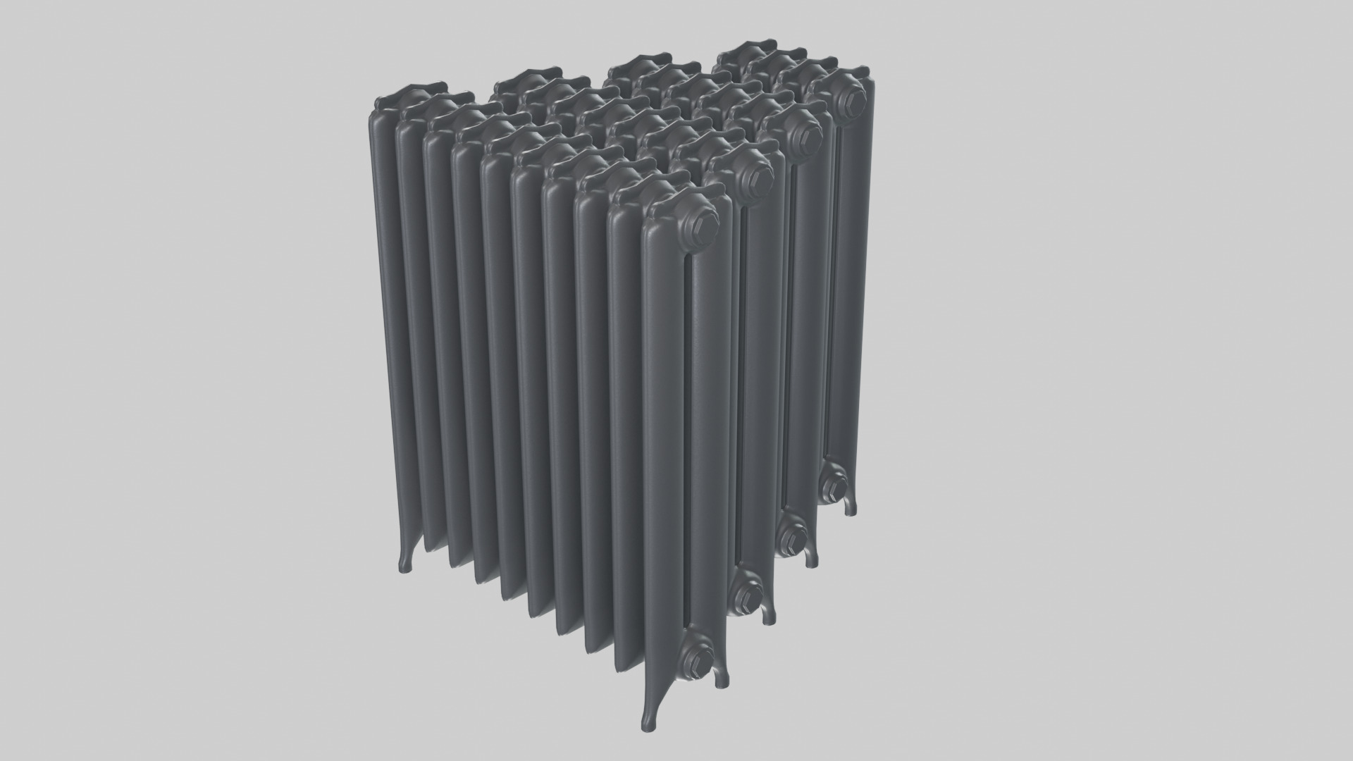 Epoca Cast Iron Radiator 2C Collection 3D model_1