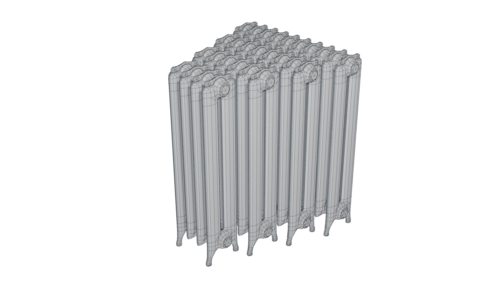 Epoca Cast Iron Radiator 2C Collection 3D model_6