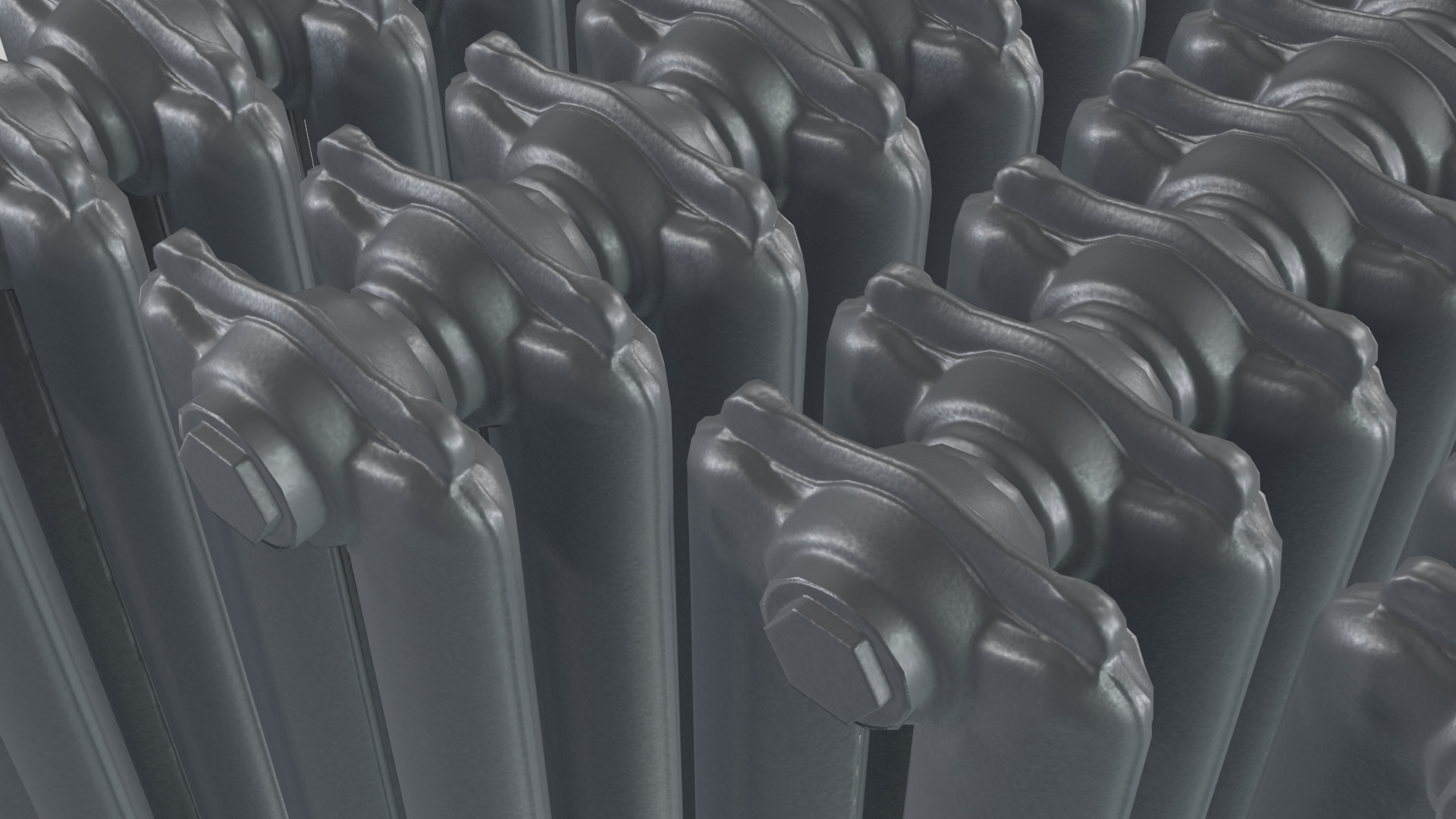 Epoca Cast Iron Radiator 2C Collection 3D model_3