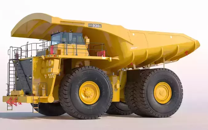 Rigid Dump Truck Komatsu 930E PBR