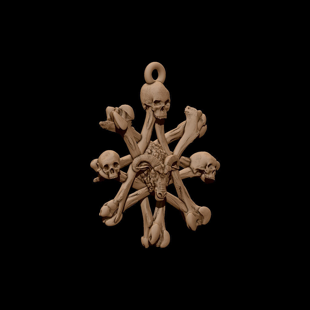 Star of Baal  3D print model_8