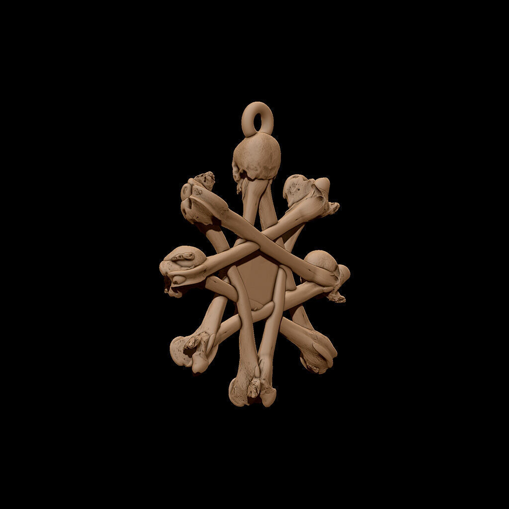 Star of Baal  3D print model_4