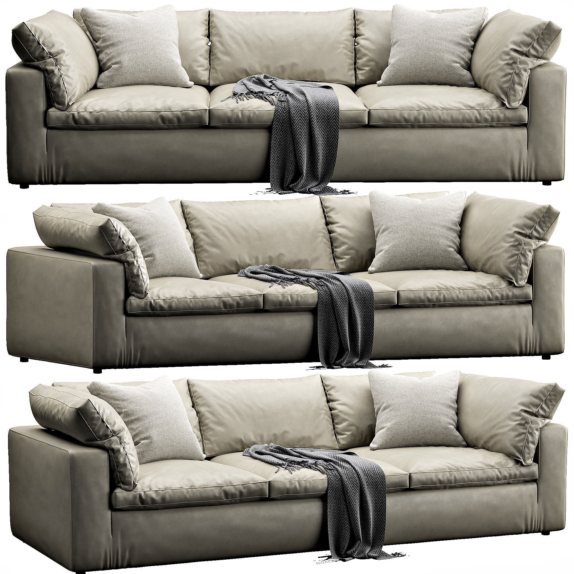 Restoration Hardware Cloud 3D model_5