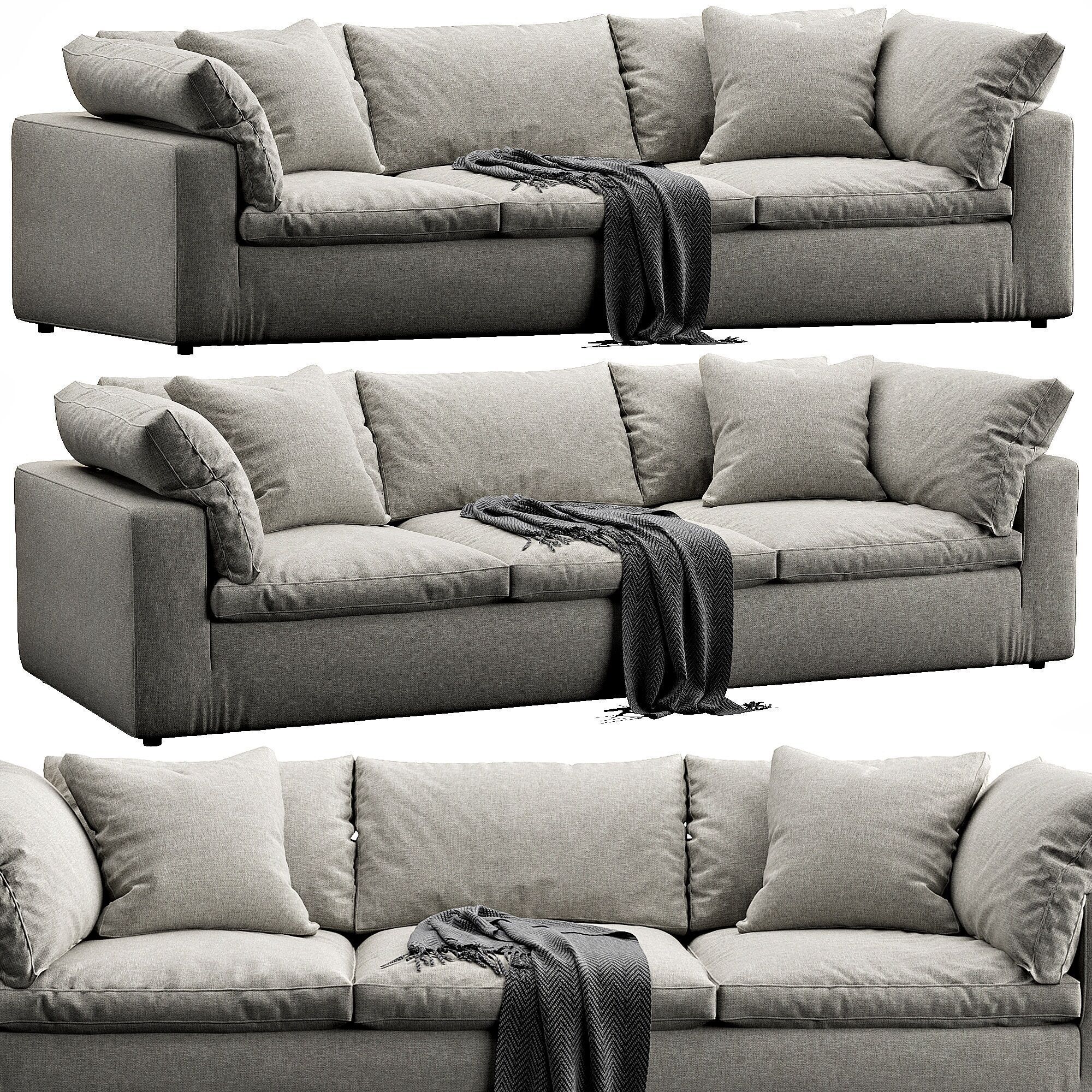 Restoration Hardware Cloud 3D model_1