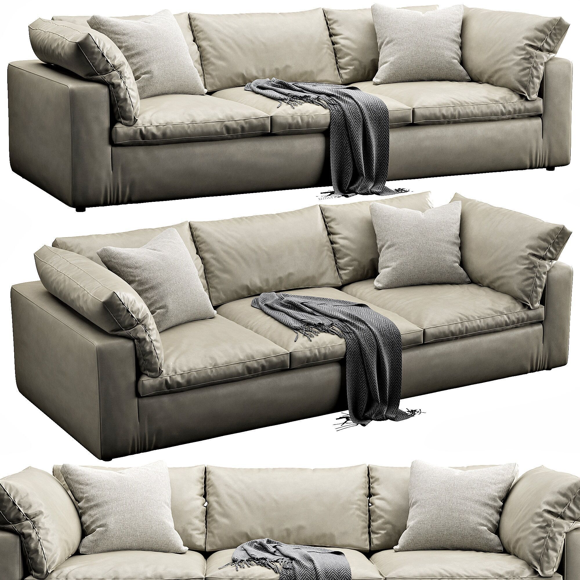 Restoration Hardware Cloud 3D model_2