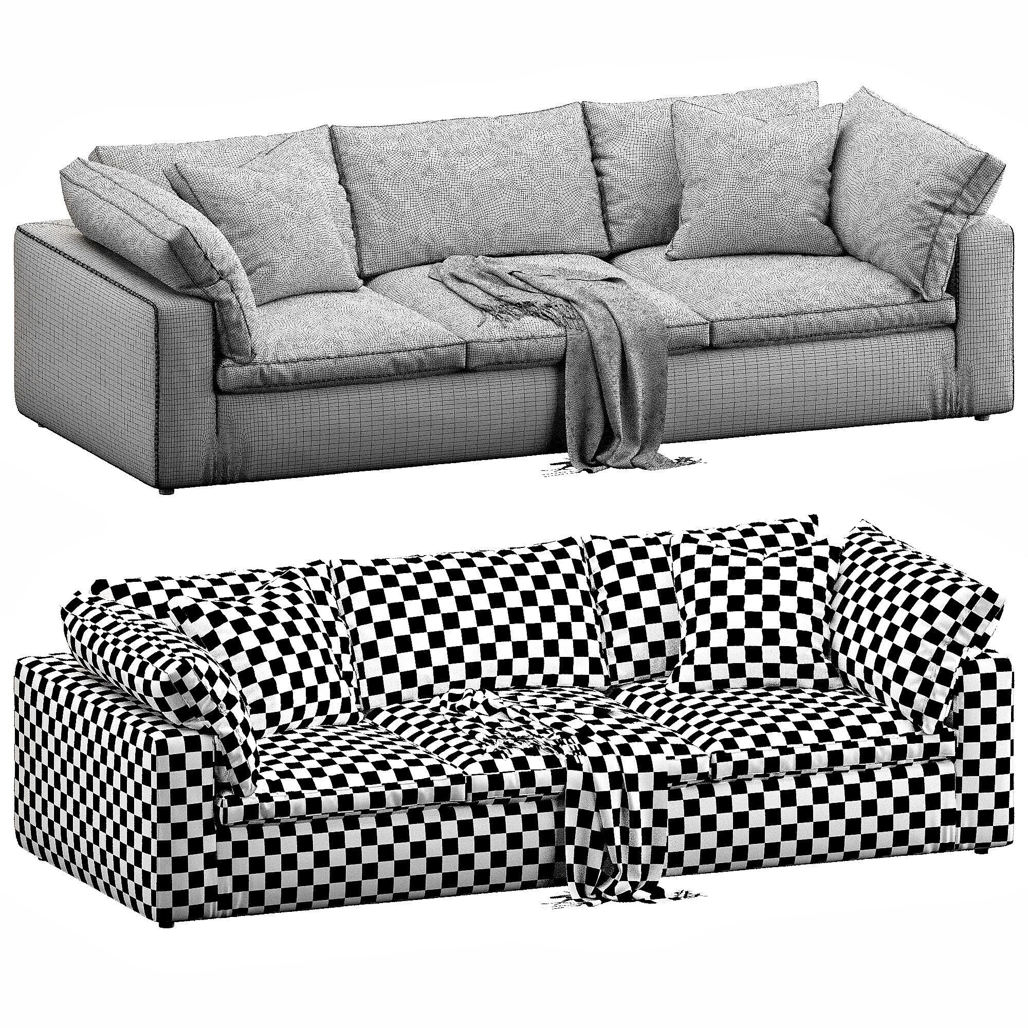 Restoration Hardware Cloud 3D model_3