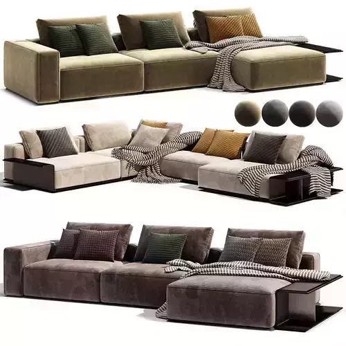 Westside Sofa Poliform 3D model