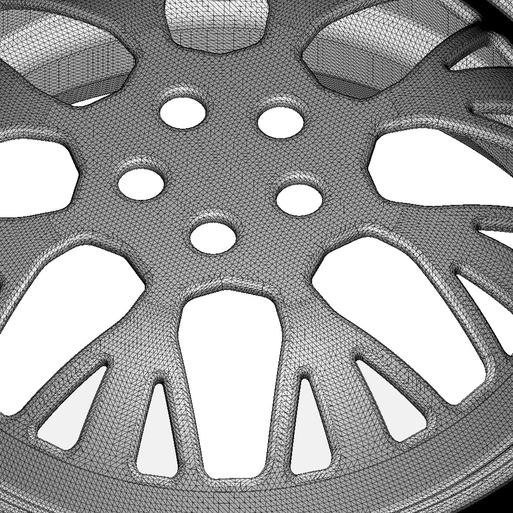 Premium Truck Rim 3D print model_5