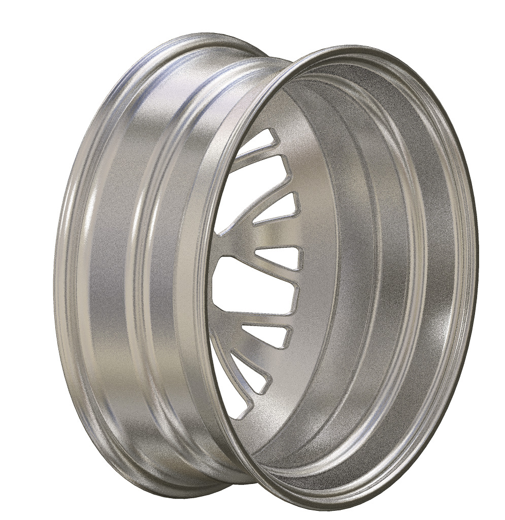 Premium Truck Rim 3D print model_1